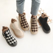 에디크 리얼퍼 슬립온 퍼부츠 3cm