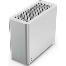 ZZEW C6 Micro ATX 냉각 알루미늄 PC 케이스 MATX 280/240, silver