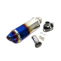 오토바이 배기 파이프 머플러 Pitbike DB Killer for X-adv Cbr PCX 150 125 CB300 Mt09 G310r Sv 650 Xmax 250 Xmax300, [07] F Ak Laser