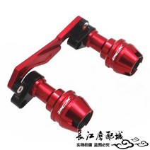 혼다 PCX125 160 배기관 머플러 슬라이더 프론트 포크 가드 보호 튜닝, 레드-PCX-머플러개