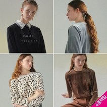 르오트 [르오트] 로얄 소프트 벨벳 티셔츠(4종택일)