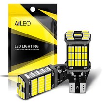 AILEO-고출력 LED 전구 T15 W16W 921 902 4014SMD 아주 밝은 1200LM 교체용 자동차 후진 라이트 화이트, 01 White