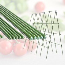 식물지지대 지주대 넝쿨 덩쿨 오이 토마토 호박 화분정리대 텃밭 주말농장 옥상정원 연결대 브라켓, 7.고정와이어 1셋트