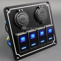 캠핑카 액세서리 감성 용품 수납가방 차박 준비물 사다리 가죽 장갑 자동차 트럭 해양 보트 RV ATV UTV 캠, 01 N4 gang black