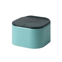 사무실 책상 쓰레기통 밀어 플립 커버 작은 쓰레기통 북유럽 스타일 귀여운 플라스틱-13462, 옵션05, 단일옵션