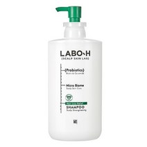 라보에이치 탈모완화 두피강화 약산성비건샴푸700ml/대용량무실리콘 무계면활성제 무색소샴푸
