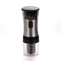 Wyetron 신규 원터치 USB 전기커피 그라인더 오토 커피 그라인더 커피 그라인더, 블랙