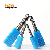 큰 밀링 커터 hrc50 3플루트 6mm 8mm 10mm 엔드밀 탑 밀링 커터 알루미늄용 목재 밀링 커터, hrc50 3f-d10xd10x75l