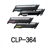 CLP-364 삼성 슈퍼재생토너 4색1세트 잉크토너 토너리필 토너충전 재생카트리지 재생잉크