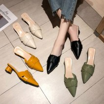 블로퍼 예쁜구두 여성구두 패션슈즈 미들굽 스틸레토