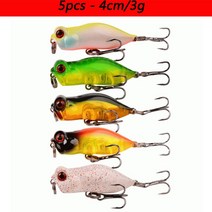 레이저 느린 혼합 미노 낚시 미끼 세트 Wobblers 크랭크 베이트 Isca 인공 하드 잉어 미니 Pesca 태클, 09 5pcs-3g-4cm