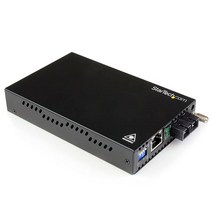 StarTech. com 10/100 Mbps 이더넷 싱글 모드 WDM 파이버 미디어 컨버터 키트 SC 20km (ET90110WDM2), SM 40km_Chassis Mount