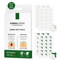 쿤달 더마 티트리 앤 시카 스팟패치 혼합형 BEFORE 51p + AFTER 69p, 8세트