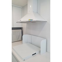 기름튐방지가드 기름가림막 가스레인지가림막 캠핑 버너 바람막이 가스렌지 가드 벽면, 엘로우 대형