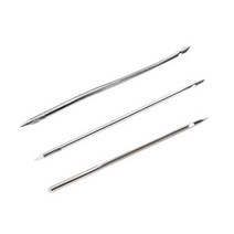 Fenrry가죽 바느질 송곳 키트 구리 손잡이 바늘 피어서 수리 핸드 스티치 DIY 구두 가방 메이커 가죽 공예 도구, Type 1