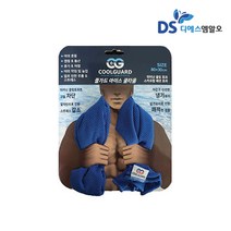 쿨가드 여름용 쿨링 아이스 쿨타올 80x30 블루, 단품, 단품