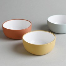 킨토 본보 볼 110x110mm 이유식 용기 그릇 3색상, 오렌지