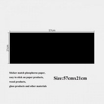 성냥개비 스트라이커 스티커 셀프 접착 인 DIY 수동 지우개 가죽 종이 향 캔들 액세서리, 1pc 57x21cm b, 1pc 57x21cm B
