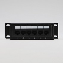 패치판넬 단자함용 미래로 6P CAT 5E
