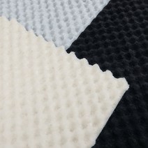 폴리에스터 방염 계란판 방음재 흡음재 방음벽 폴리계란판 PLUS 50t 500x500, 블랙, 1개