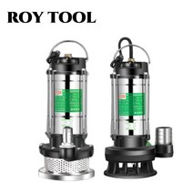 프리미엄 수중펌프 자동 1100W 1500W 1인치 2인치 급수 양수기 물빼는기계, 청수용(1인치750W+10M호스)