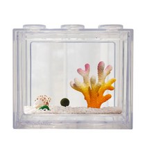 세남자바스켓 언더더씨 국산 마리모 DIY 세트 키우기-마리모(소), 옐로우핑크산호+흰자갈100g