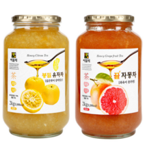 씨밀레 봉밀 유자차 2kg + 자몽차 Grapefruit Teaefruit Tea유자 75%가 함유