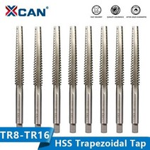 XCAN나사 탭 TR891012141618202226 왼손오른손 사다리꼴 기계 플러그 HS, TR22x3.0 +Right Hand