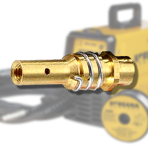 MIG100D 용접기부속 논가스용접기용 팁홀더 1봉 10개입 제이식 부속품 15AK