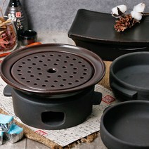 내열 도자기 옹기 수육 보쌈 접시 그릇 워머 찜기 찜냄비, 선택11-직사각 도자기워머 대