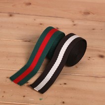 [펠트친구] 30mm 한줄 스트라이프 가방끈/가방끈/가방부자재/퀼트, 브라운