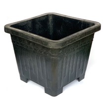 [짱짱마켓] 고무화분 정사각고무화분(중) 플라스틱화분 분갈이흙