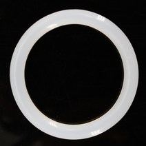 VMQ O링 실리콘 고무링, 하얀, 외경 19mm(11개), CS 1mm