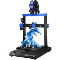 3D프린터 포병 Sidewinder SWX2 3D 프린터 초 저소음 자동 레벨링 깨진 재료 감지 95 300x300x400mm, 검은색