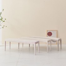 수플레 3인 식탁 벤치의자 CKN013C, 그레이