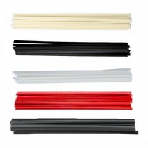 50pcs 플라스틱 용접봉 pp pe pvc abs 컬러 전극 범퍼 수리 200mm 용접기 스틱 반자동 납땜 기계