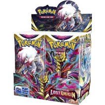 Pokemon TCG Sword ShieldLost Origin 부스터 디스플레이 박스 포켓몬카드팩 부스터팩, 기본
