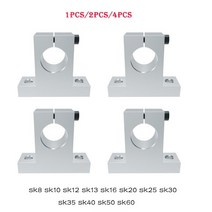 1/2/4PCS SK8 SK10 SK12 SK13 SK16 SK20 SK25 SK30 선형 베어링 레일 샤프트 축 XYZ 테이블 CNC 라우터 3D 프린터 부품, 1PCS