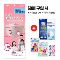 아텍스 하이가드 대박이네 KF94 (대형/피치핑크) 60매