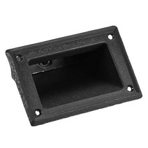 Uxcell 매입형 스피커 핸들 그립 포켓 스타일 플라스틱 핸들 홀더 13.2cm 길이 PA/DJ 스피커 캐비닛 박스에 적합
