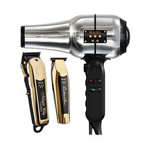 WAHL 왈 Professional 클리퍼 바리깡 프로페셔널 골드 무선 디테일러 LI 5성 매직 클립 시리즈 이온 레트로 크롬 헤어 드라이어 번들