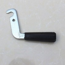 펠렛난로 목재 스토브 도어 핸들 펠렛 벽난로 청소 레버 잠금 보호 검사 플랩 굴뚝 부품, 03 handle hook big