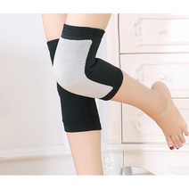 스판덱스 보온 융모 시린무릎 보호대 XL 60대여성 60대남성
