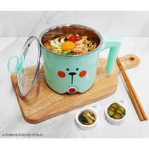 라면끓이는기계 뽀글이라면 즉석 라면기계 라면조리기 한강라면기계 휴대용 캠핑용, 에버튼1리터라면포트/민트