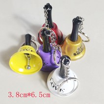 알림벨 도어 차임 무선 출입문 미니 스마트 현관 윈드 초인종 문 대형 손 딸랑이 침대 벨 학교 소환 크리스마스 나무 손잡이 구리 게임, G.소형 3.8 색상 혼합