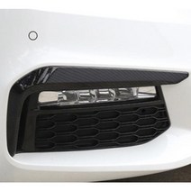 BMW 5시리즈 안개등 눈썹 G30 안개등 튜닝 포인트, 02. G30 안개등 몰딩 카본수전사