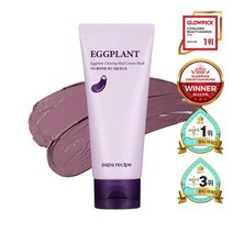 파파레서피 가지 클리어링 머드 크림 마스크 100ml