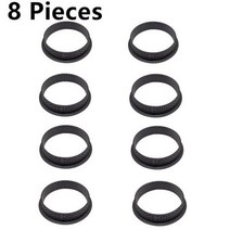 SHENHONG 생과자 타트 금형 디저트 팬 실리콘 케이크 곰팡이 굽기 무스 Tartlet 장식, [18] 8PCS Round Tart Ring
