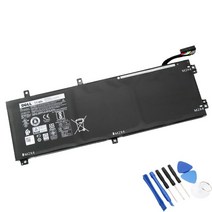 교체용 델 DELL 노트북 배터리 H5H20 XPS 15 9560 9570 Precision 5520 5530 inspiron 7590 7591, B.97WH 대용량 6GTPY