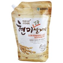 아름다운 주방세제 현미 설거지, 1.2L, 1개, 1.2L, 1개
